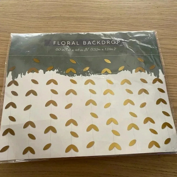 7x5ft Greenery Happy Birthday Backdrop Gold Green Eucalyptus Leaves Bundle - Picture 7 of 9